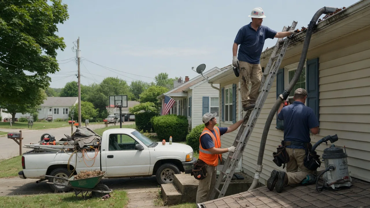 Gutter Installation in Ambia, IN near me